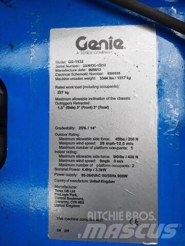 Genie GS1932 Schaarhoogwerkers