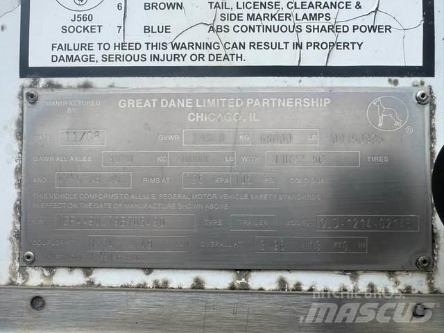 Great Dane  Gesloten opbouw trailers