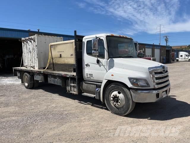 Hino 308 Platte bakwagens