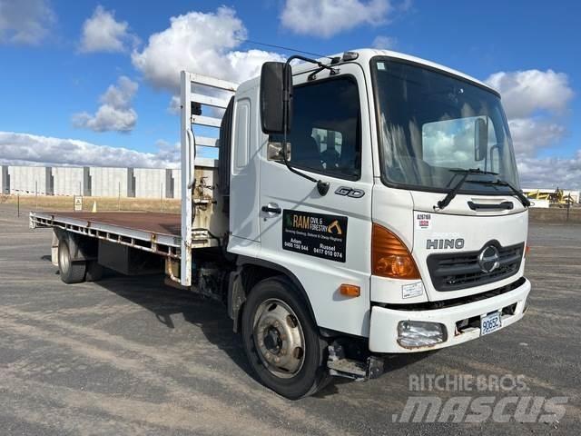 Hino 6D1J Platte bakwagens