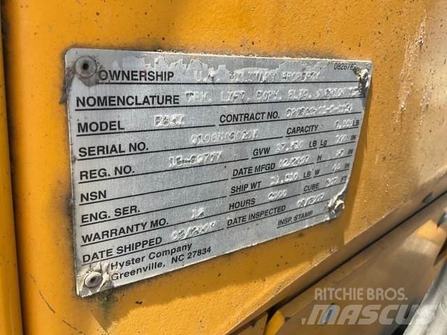 Hyster E65Z Elektrische heftrucks