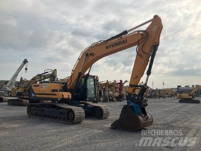 Hyundai HX300L Rupsgraafmachines