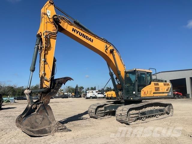 Hyundai HX330L Rupsgraafmachines