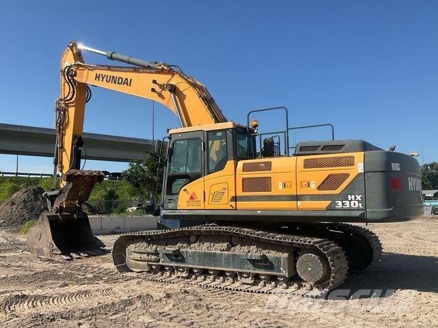 Hyundai HX330L Rupsgraafmachines