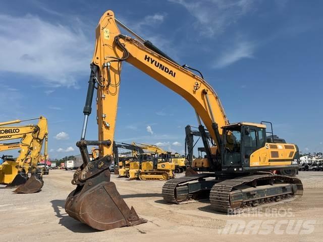 Hyundai HX380L Rupsgraafmachines