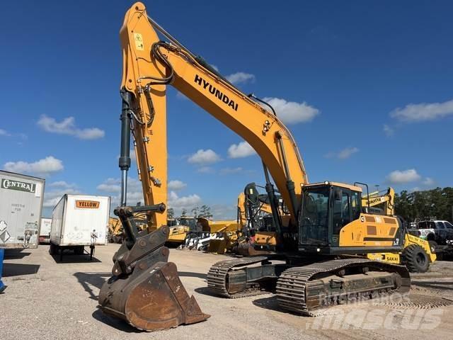 Hyundai HX380L Rupsgraafmachines