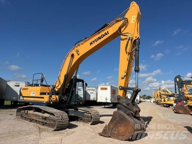 Hyundai HX380L Rupsgraafmachines