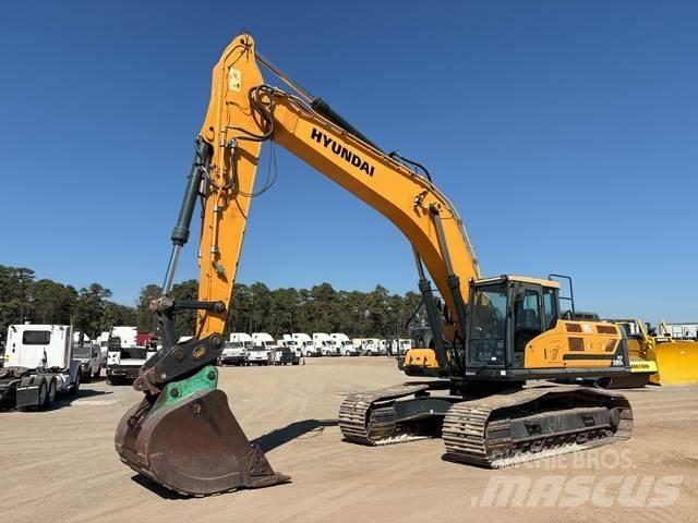 Hyundai HX380L Rupsgraafmachines