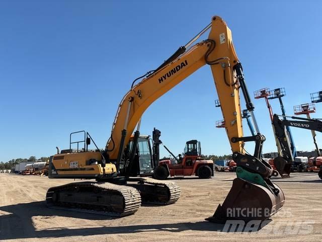 Hyundai HX380L Rupsgraafmachines