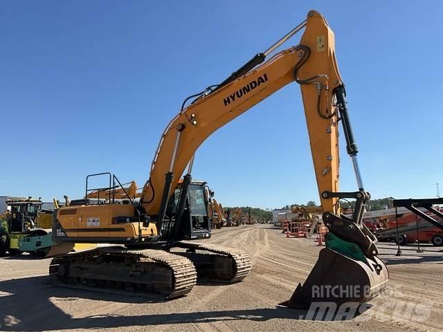 Hyundai HX380L Rupsgraafmachines