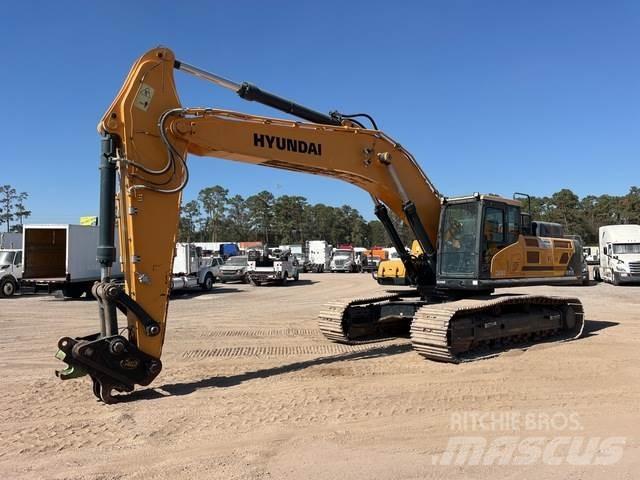 Hyundai HX480L Rupsgraafmachines