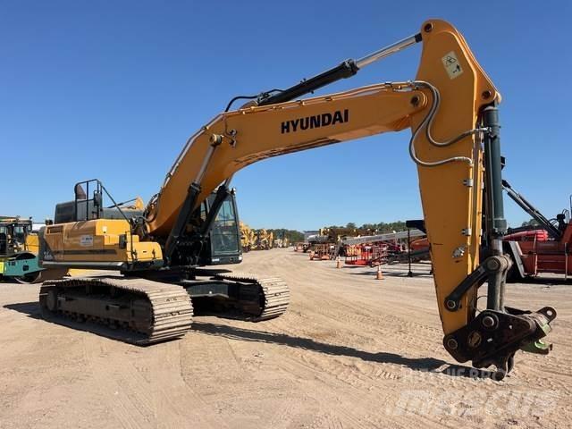 Hyundai HX480L Rupsgraafmachines