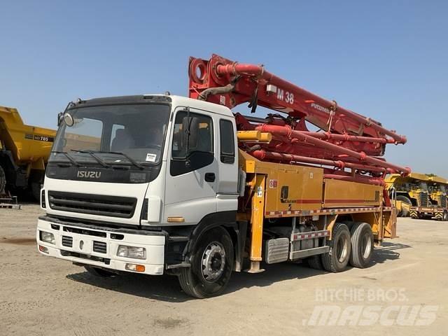 Isuzu  Betonpomptrucks