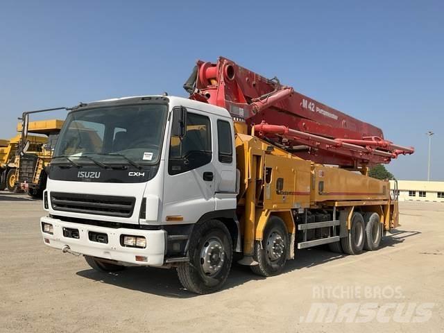 Isuzu CXH50T Betonpomptrucks