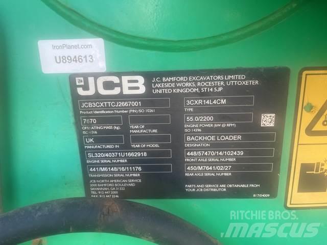 JCB 3CX Graaf-laadcombinaties