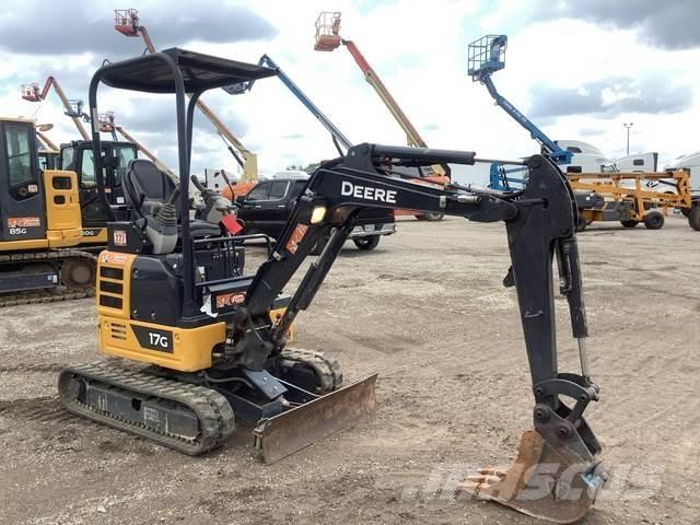 John Deere 17G Rupsgraafmachines