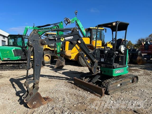 John Deere 26G Rupsgraafmachines