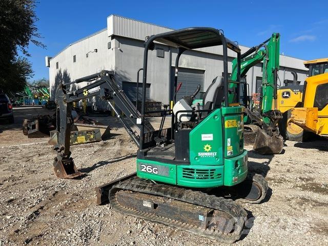 John Deere 26G Rupsgraafmachines