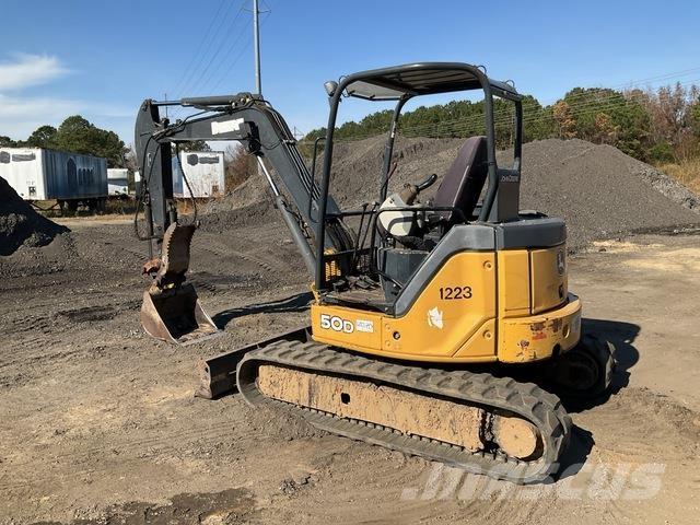 John Deere 50D Rupsgraafmachines