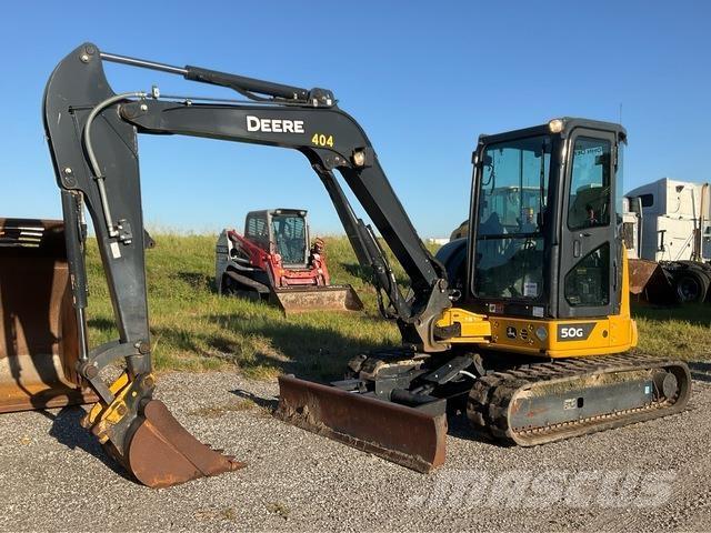 John Deere 50G Rupsgraafmachines