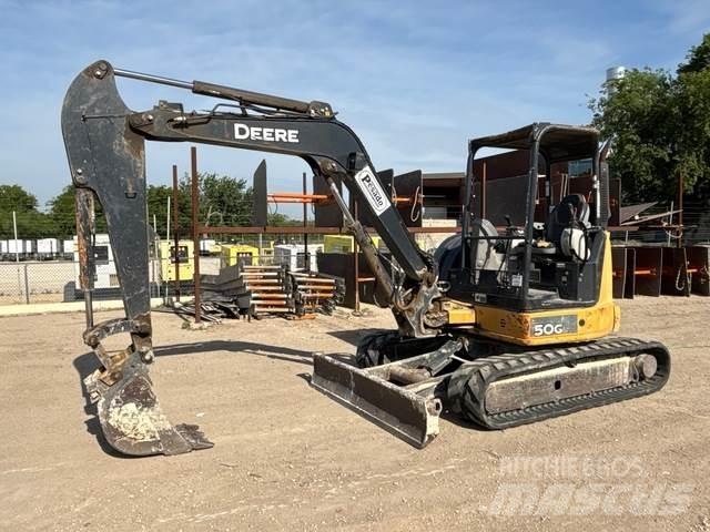 John Deere 50G Rupsgraafmachines
