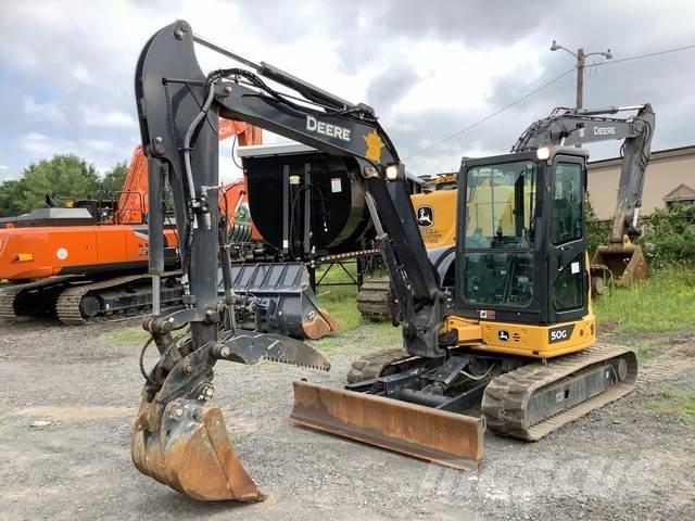 John Deere 50G Rupsgraafmachines