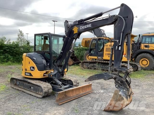 John Deere 50G Rupsgraafmachines