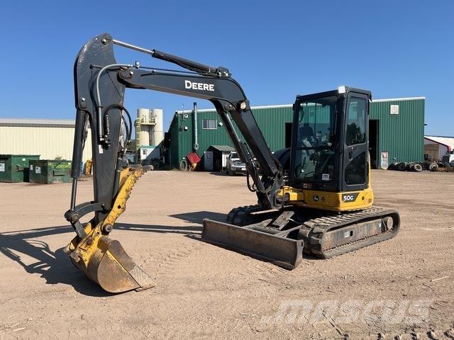 John Deere 50G Rupsgraafmachines