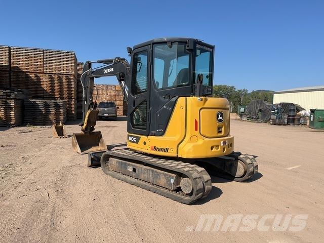 John Deere 50G Rupsgraafmachines