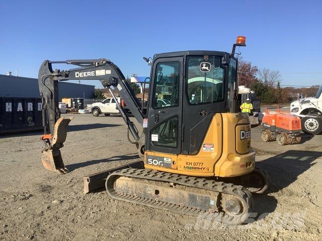 John Deere 50G Rupsgraafmachines