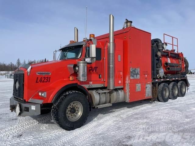 Kenworth T800 Rupsgraafmachines