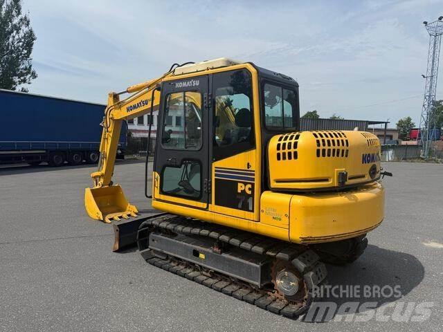 Komatsu PC71-7 Rupsgraafmachines