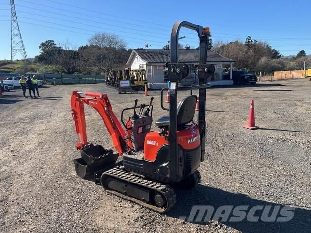 Kubota K008-3 Minigraafmachines < 7t