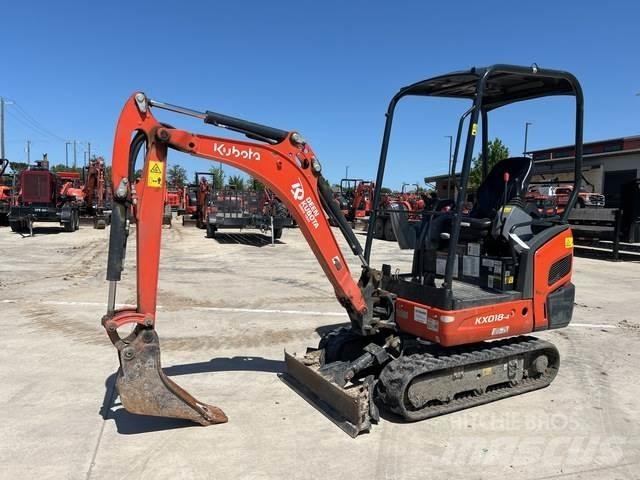 Kubota KX018-4 Rupsgraafmachines