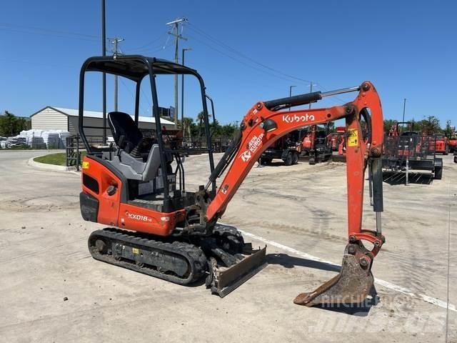 Kubota KX018-4 Rupsgraafmachines