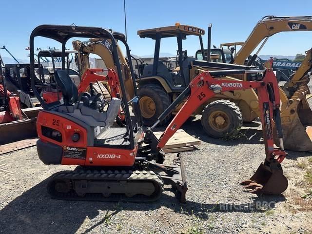 Kubota KX018-4 Rupsgraafmachines