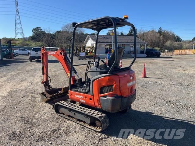 Kubota KX018-4 Minigraafmachines < 7t
