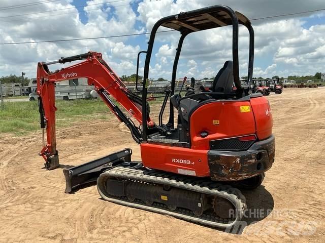 Kubota KX033-4 Rupsgraafmachines