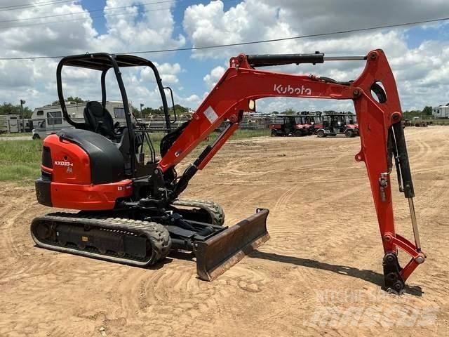 Kubota KX033-4 Rupsgraafmachines