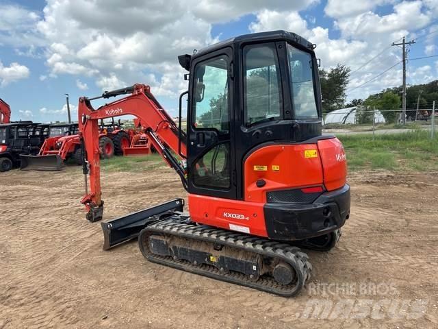 Kubota KX033-4 Rupsgraafmachines