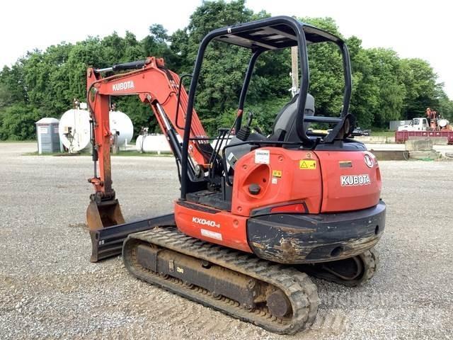 Kubota KX040-4 Rupsgraafmachines