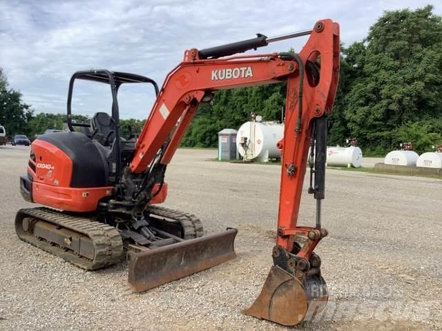 Kubota KX040-4 Rupsgraafmachines