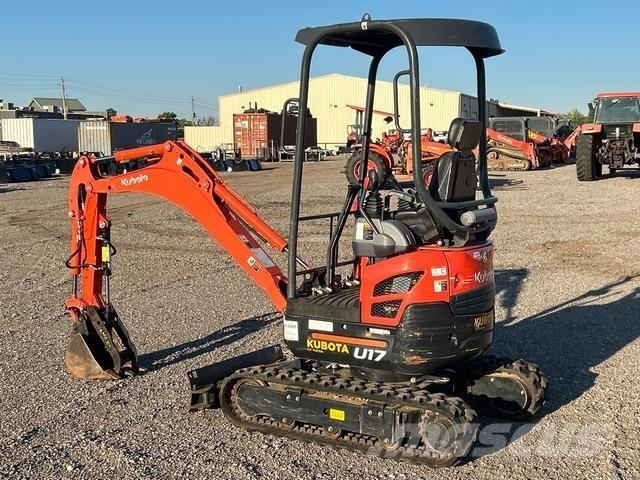 Kubota U17 Rupsgraafmachines