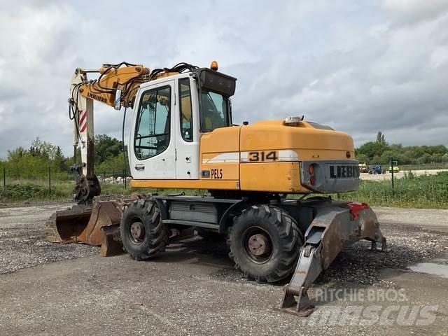 Liebherr A314 Wielgraafmachines