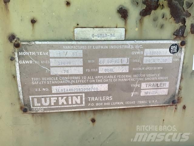 Lufkin TFV-IP Gesloten opbouw trailers