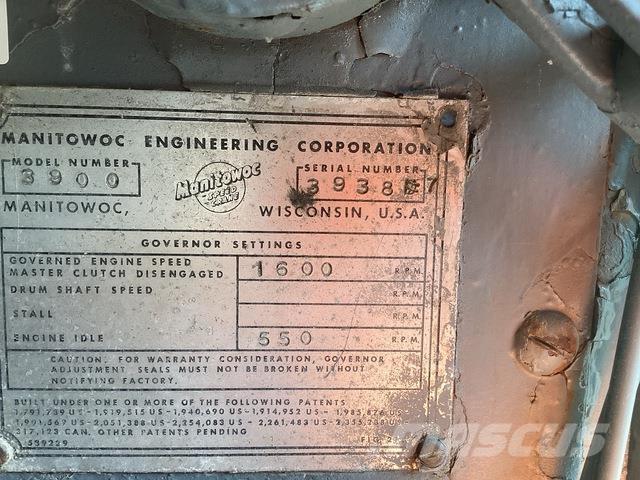 Manitowoc 3900 Rupshijskranen