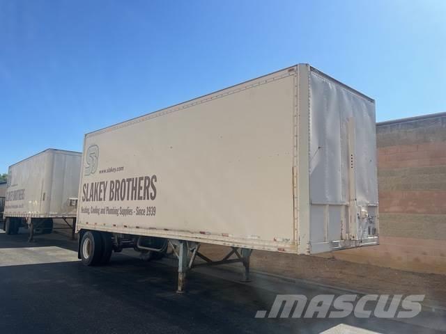 Monon FA-80 Gesloten opbouw trailers