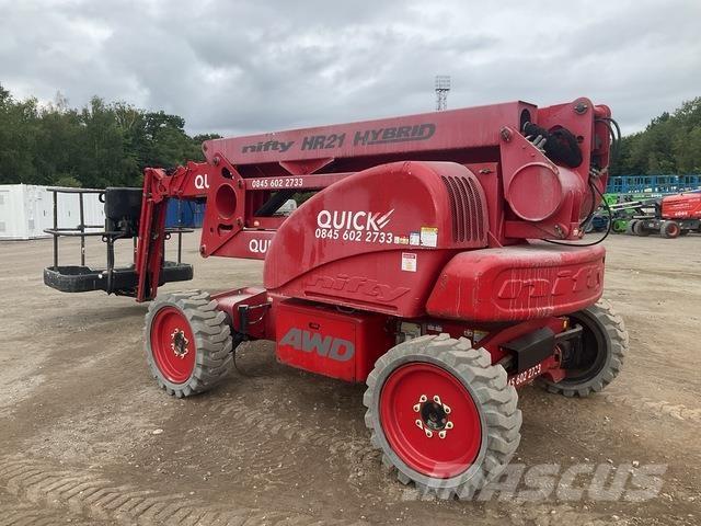 Niftylift HR21 Knikarmhoogwerkers