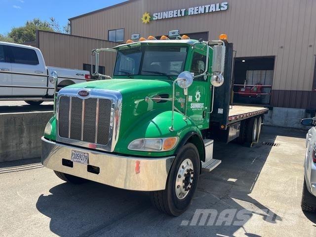 Peterbilt 348 Platte bakwagens