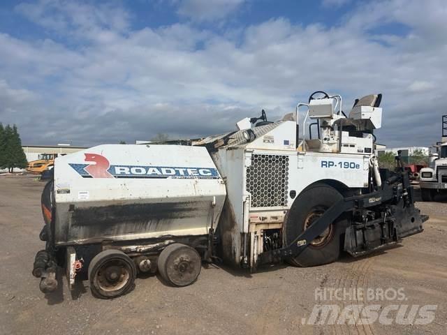 Roadtec RP190E Asfaltafwerkmachines